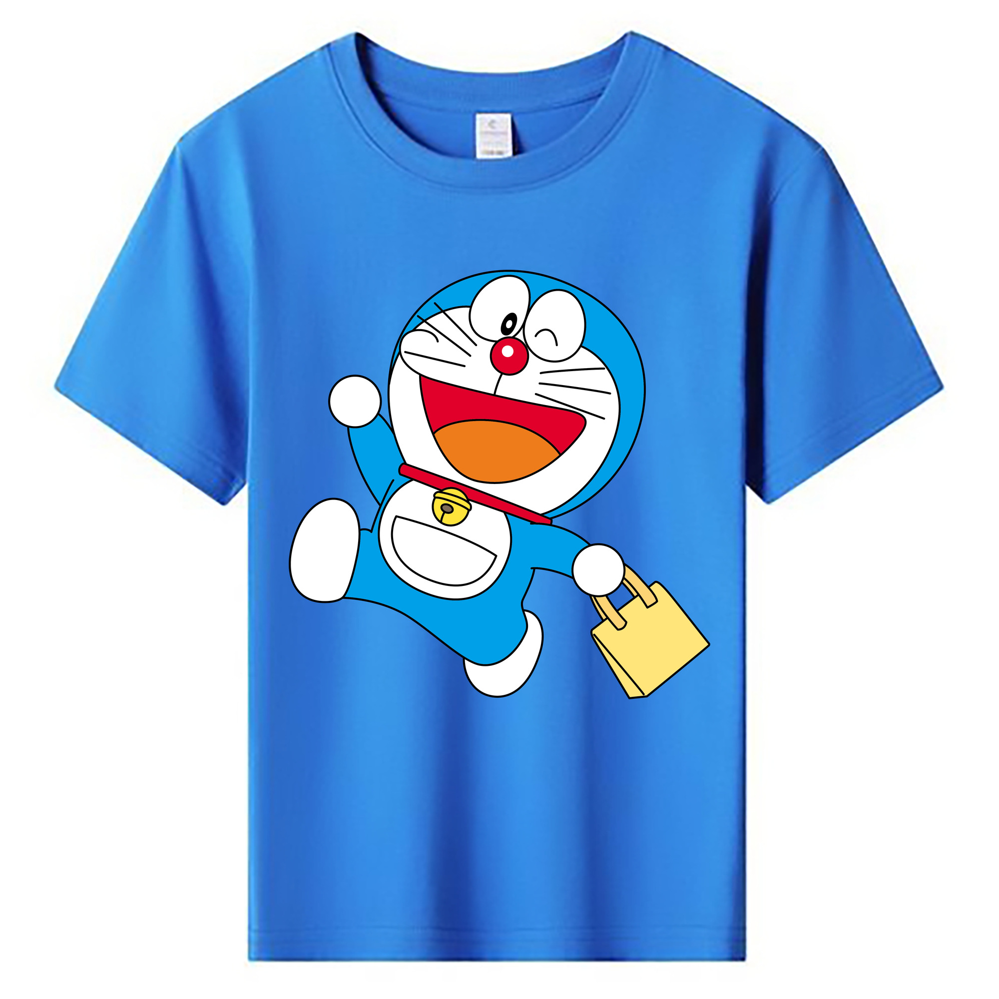 （画像用） ドラえもん Doraemon 綿100％キッズTシャツ（フロントプリント）